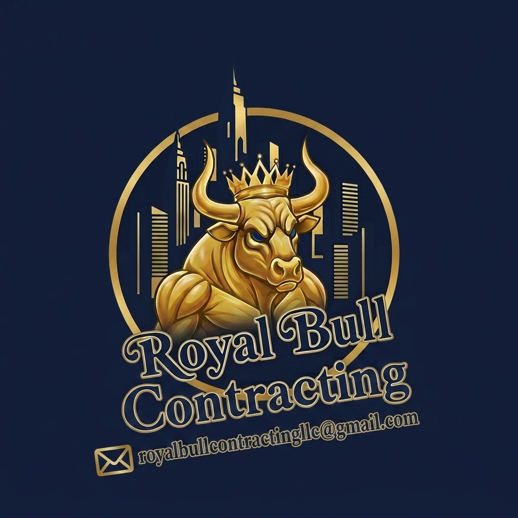 Royal Bull Contracting Logo
